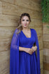 Vestido três listras pequenas com capa